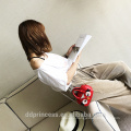 summer cartoon single shoulder bags for girls red cute hand carry bag